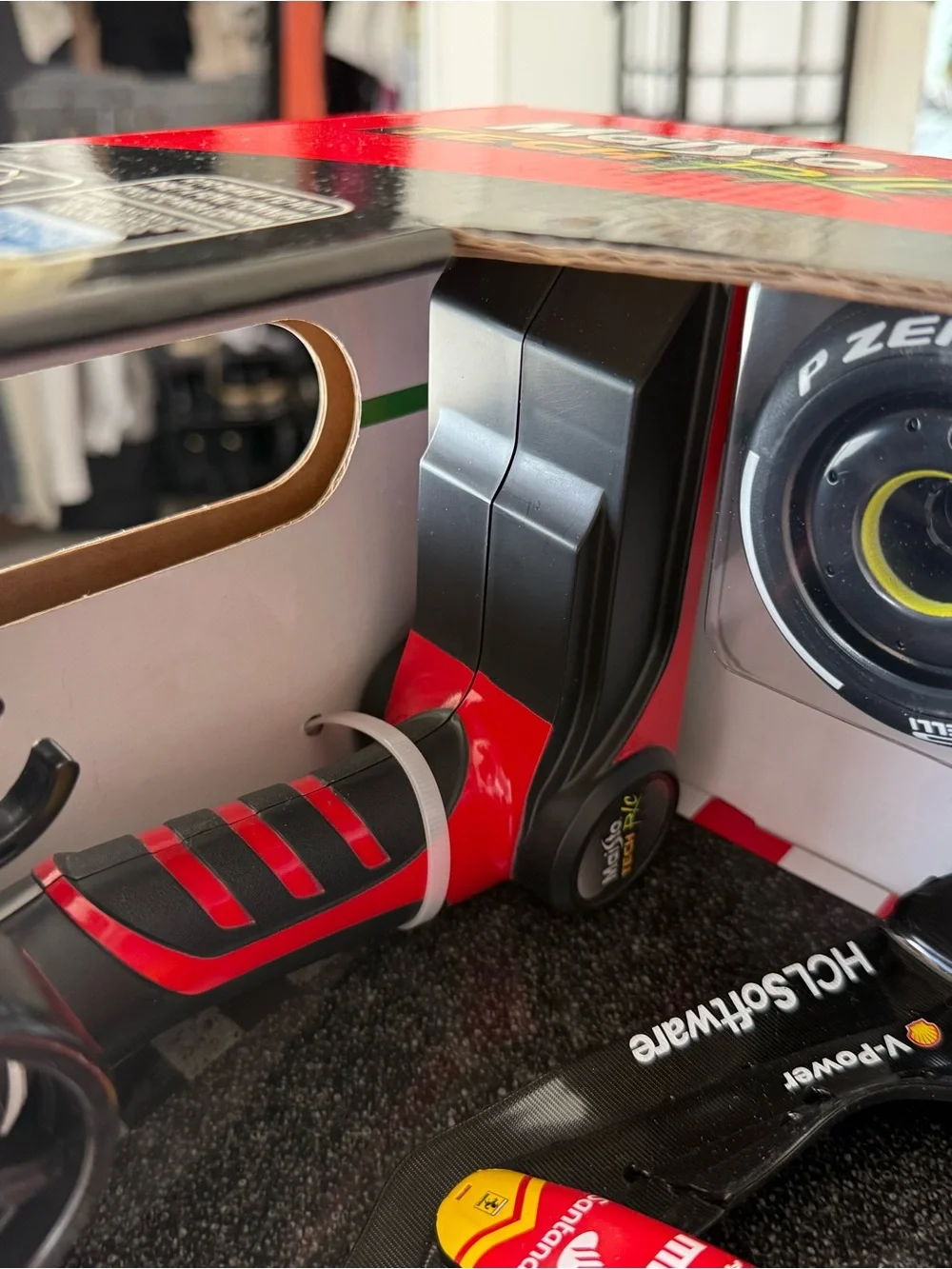 Red Ferrari-Style Formula Racing Car Toy - Kids Vehicles